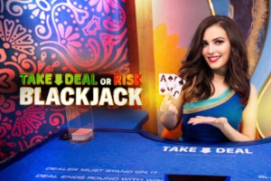 Take Deal or Risk Blackjack -