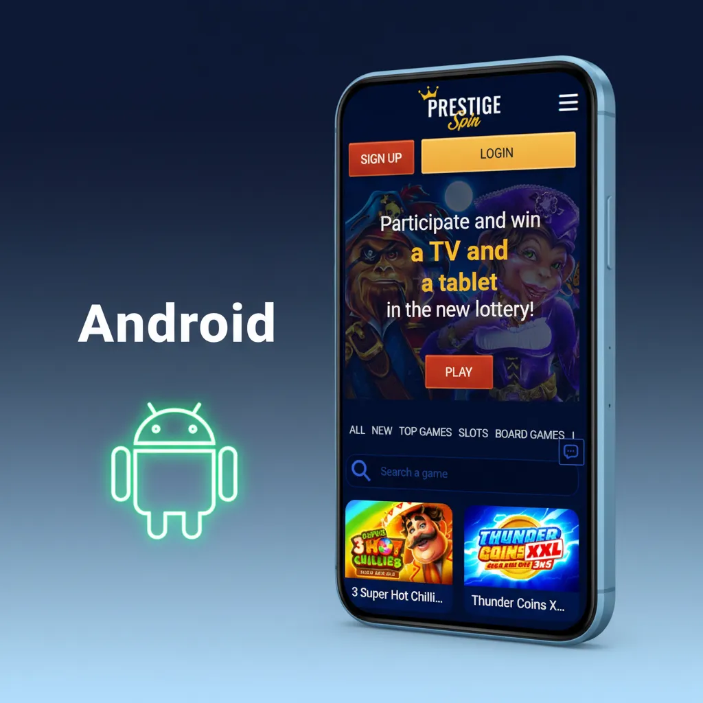 Android app setup steps on Android 8.0+: download APK, allow installs, login, enable alerts; manage bets and payments.