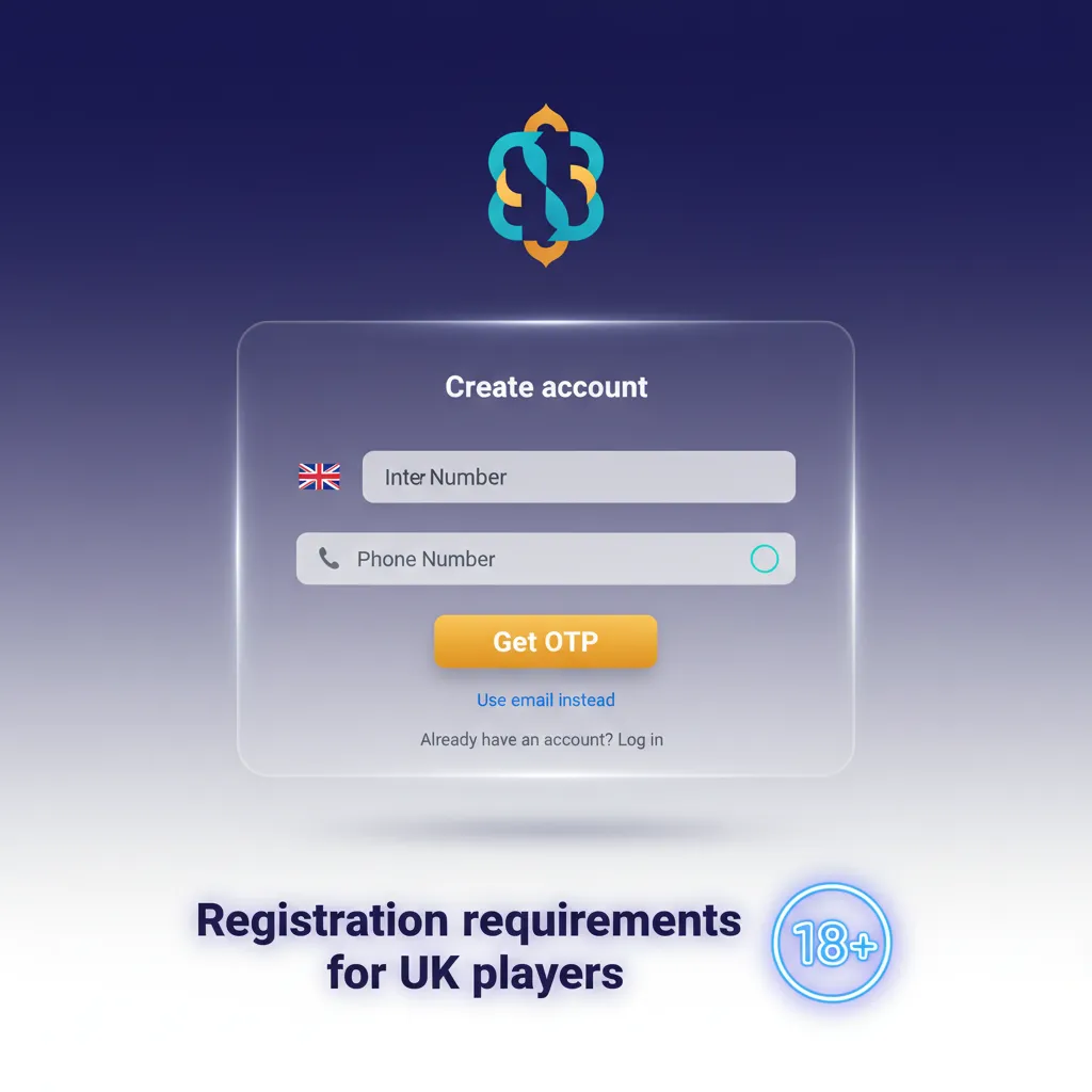 UK player registration rules: 18+, real name and UK address, ID checks, one account, UK only, in-name payments, no credit cards.