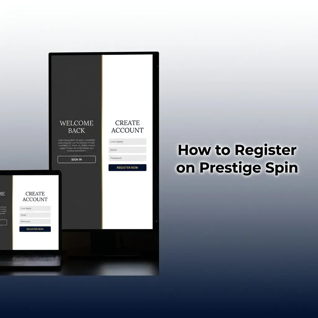 Step-by-step guide to registering an account on Prestige Spin casino with welcome bonus activation instructions