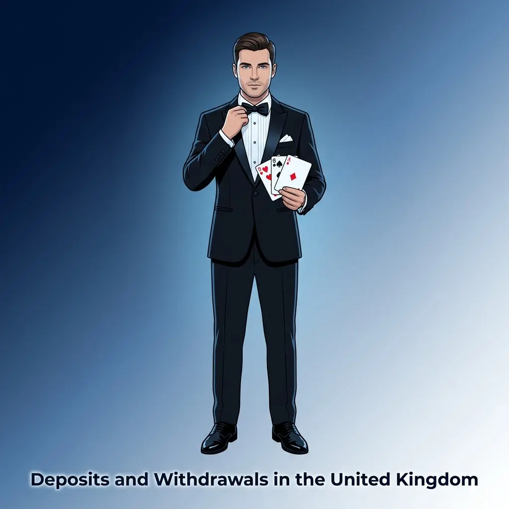 UK casino banking methods showing VISA, Mastercard and USDT crypto payments for GBP deposits and withdrawals