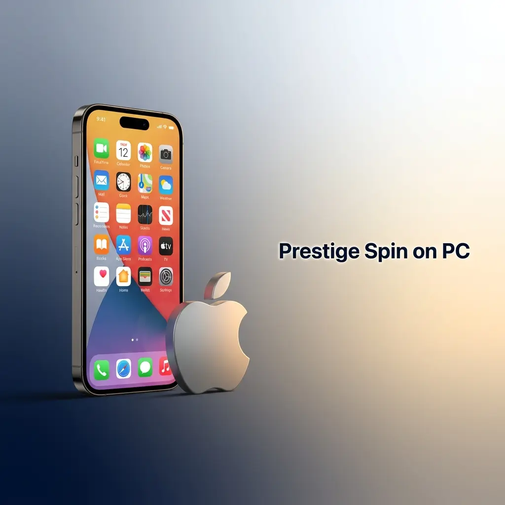 Prestige Spin PC browser access guide for UK players showing login, registration, and game lobby steps