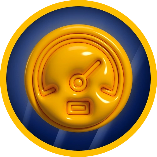 Enjoy fast game loading speeds inside official Prestige Spin application.