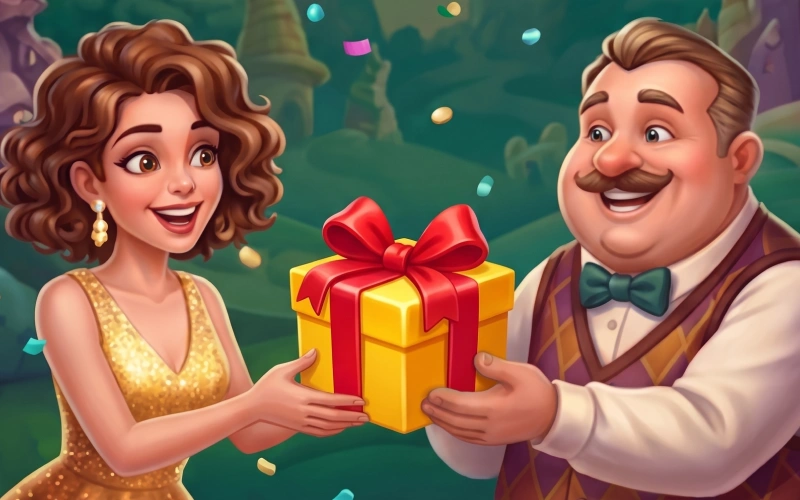 Receive custom personal birthday gift points inside official Prestige Spin.