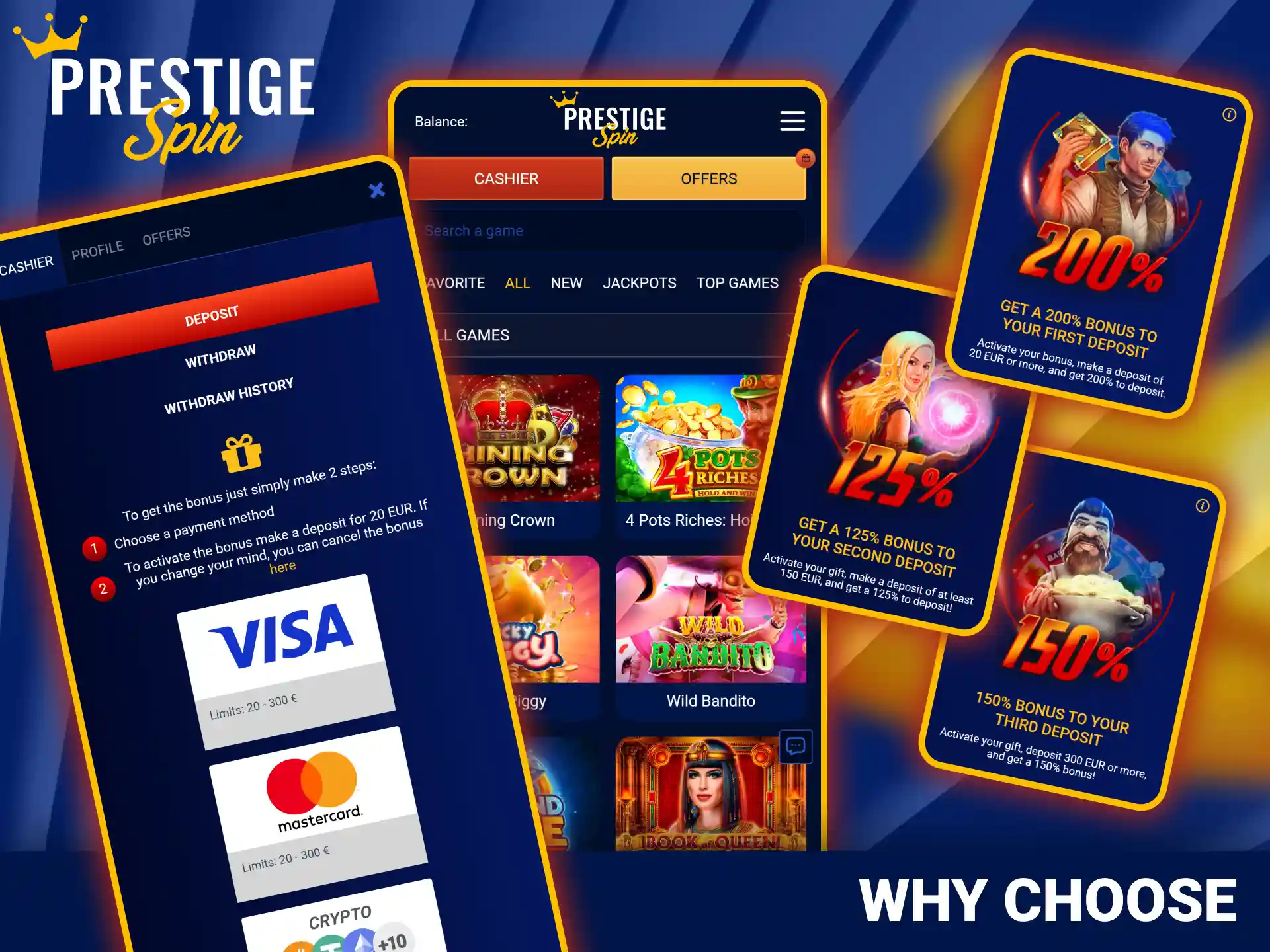 Explore the top premium betting features on official Prestige Spin.