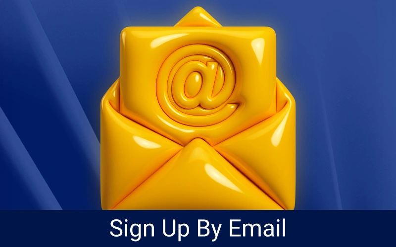 Complete the fast email registration on official Prestige Spin.