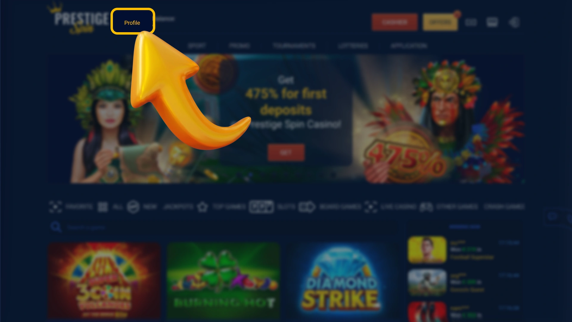 Complete the full security check review through official Prestige Spin.